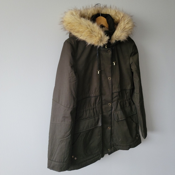 ZARA Olive Green Jacket - Size S - Picture 4 of 6